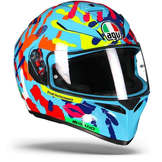 Agv K-3 SV Misano 2014 Hands Valentino Rossi Integraalhelm - Motorhelm -  Maat XXL | bol.com