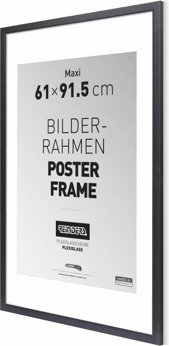Wissellijst voor Poster 61x91,5 cm | zwart | hout | romantisch | bol.com