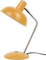 Lampe de table Hood métal jaune curry mat