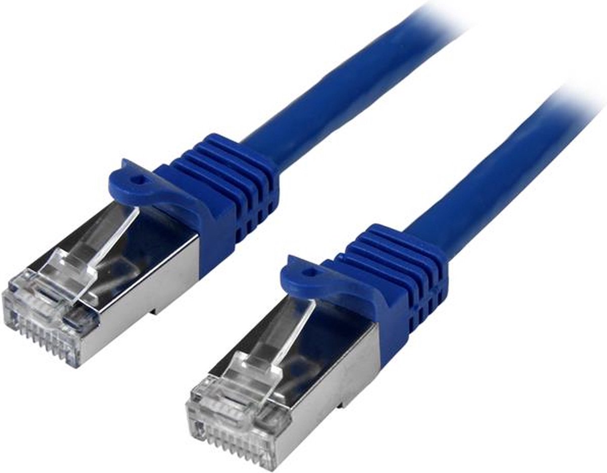 Startech N6SPAT1MBL - Netwerkkabel - RJ45 - 1 m - Blauw