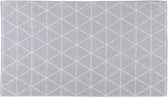 framsohn badmat '' Triangle Graphics '' 67 x 120 cm grijs/wit