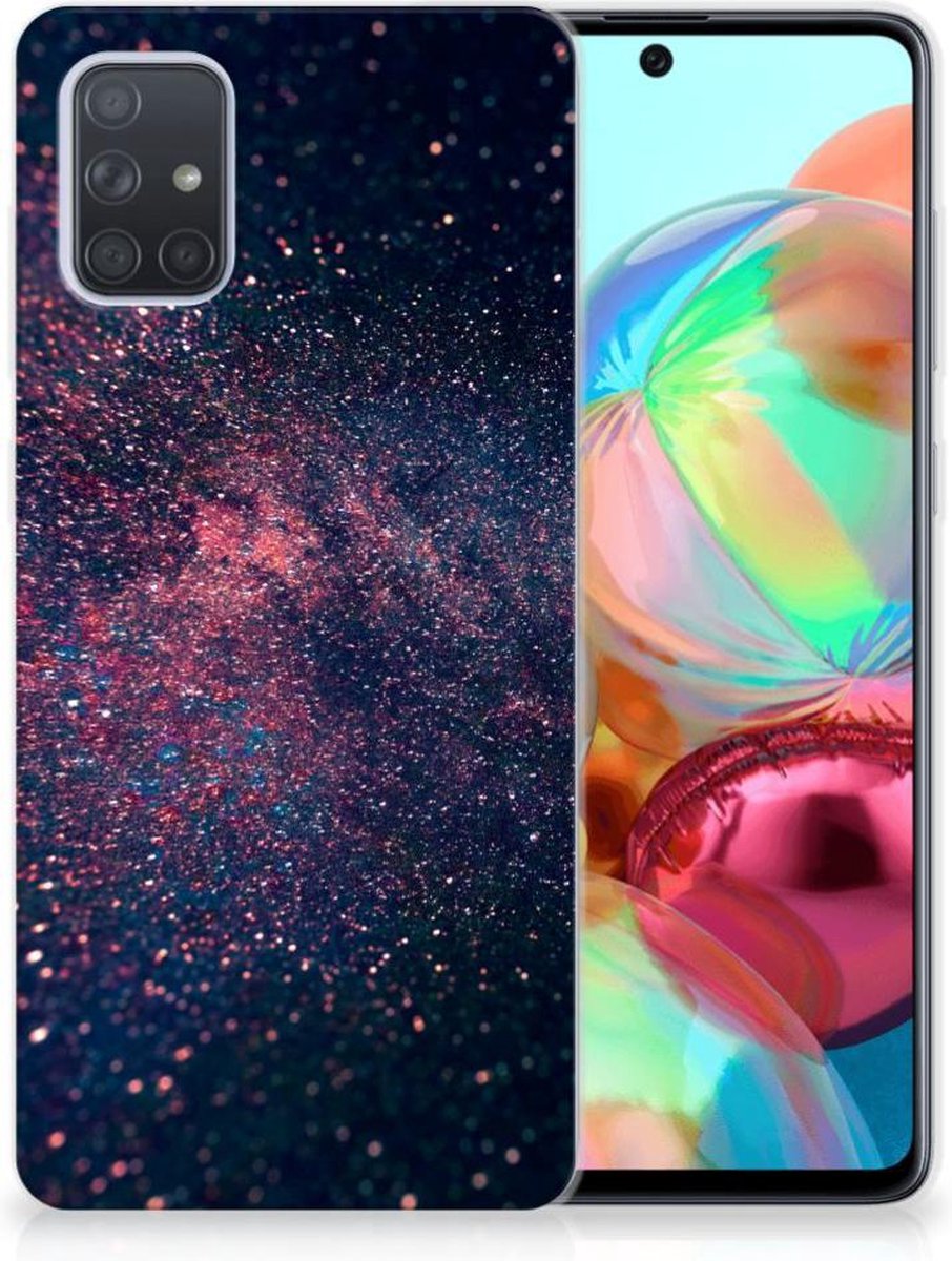 Samsung Galaxy A71 TPU Hoesje Stars