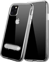 Colorfone Kickstand iPhone 11 Pro Max (6.5) Transparant Zilver
