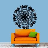 3D Sticker Decoratie PVC Verwijderbare Mandala Muurstickers Woonkamer Art Muurschilderingen Indisch religieus patroon Home Decor