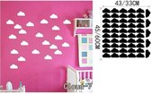 3D Sticker Decoratie Mooi Cloud Muurtattoo Wolken Sticker - Kid Slaapkamer Wanddecoratie Babykamer Decal Muurschildering DIY Home Decor Vinyl - Cloud7 / Small