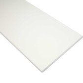 Melamine plank, l: 398 mm, diepte 200 mm, 1stuk, dikte 16 mm