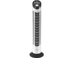Cecotec Stille torenventilator - Toren ventilator staand - Timer - Wit
