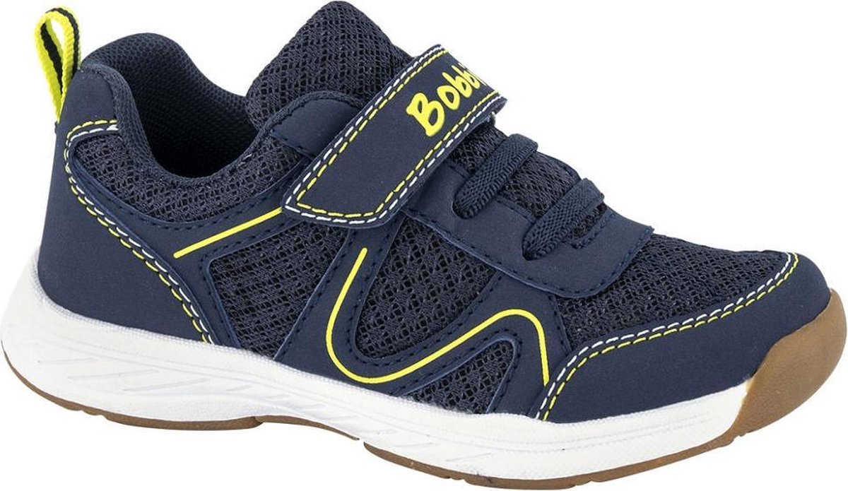 BobbiShoes Kinderen Donkerblauwe sneaker Maat 25