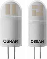 OSRAM 4058075811423 LED-lamp Energielabel A++ (A++ - E) G4 Stift 0.9 W = 10 W Warmwit (Ø x l) 12 mm x 33 mm 1 stuk(s)