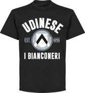 Udinese Established T-Shirt - Zwart  - 4XL