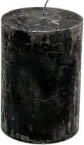 Stompkaars black - KaarsenKerstkaarsen - Paraffine - 7x10cm