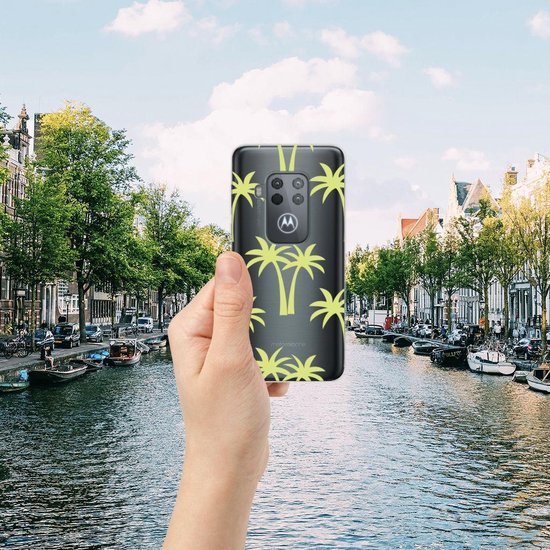 Coque pour Motorola One Zoom Coque Compatible  Palmiers