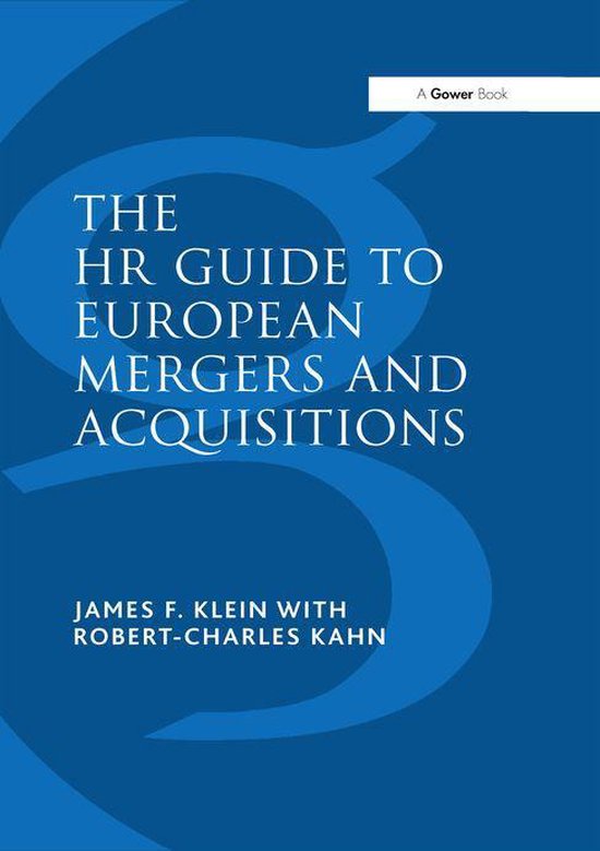 The HR Guide to European Mergers and Acquisitions - cover