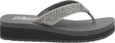 Skechers Vinyasa - Beach League Slippers Dames - Pewter - Maat 39