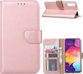 Telefoon Hoesje met pasjeshouder voor Samsung Galaxy A50s/A30s - Rose goud - van Bixb