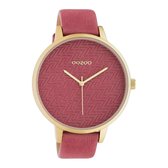 OOZOO Timepieces Goudkleurig horloge  - Goudkleurig