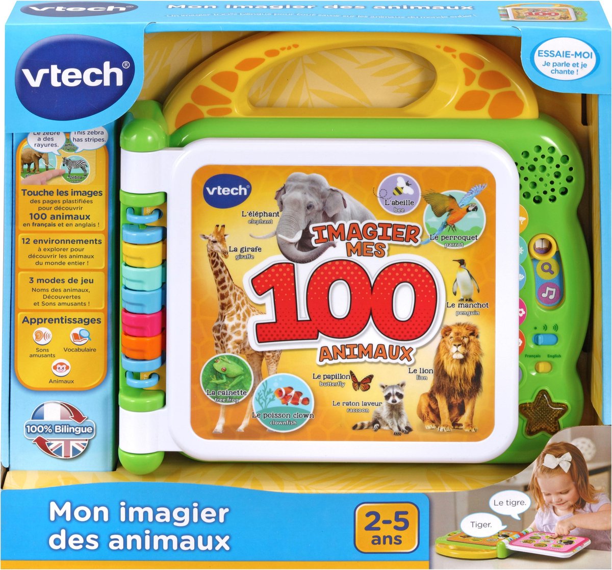 VTECH - 609545 - Mijn tweetalige dierenbeelden — afbeelding 6