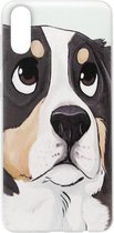 ADEL Siliconen Back Cover Softcase Hoesje Geschikt voor Samsung Galaxy A70(s) - Berner Sennenhond