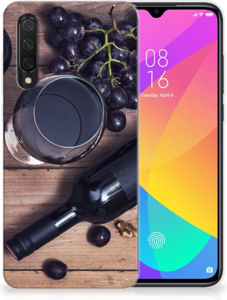 Xiaomi Mi 9 Lite Siliconen Case Wijn