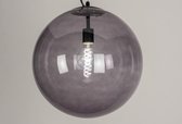 Lumidora Hanglamp 73462 - E27 - Zwart - Grijs - Metaal - ⌀ 40 cm