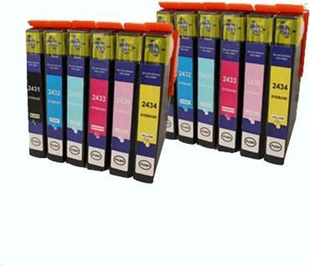 ACTIE: Epson T0807 inkt cartridge multipack (2 x 6 -pack) - Huismerk