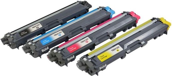 Brother TN241 Pack 4 toners 1 noir + 3 couleurs pour imprimante laser sur