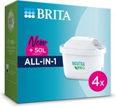 BRITA Maxtra Filterpatronen - 4 Stuks | Waterfilter voor Waterfilterkan | Brita Maxtra Filter