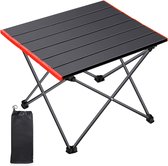 Draagbare klaptafel voor camping en buitenactiviteiten met tas - lichtgewicht aluminium campingtafel voor picknick, grillen, wandelen en vissen