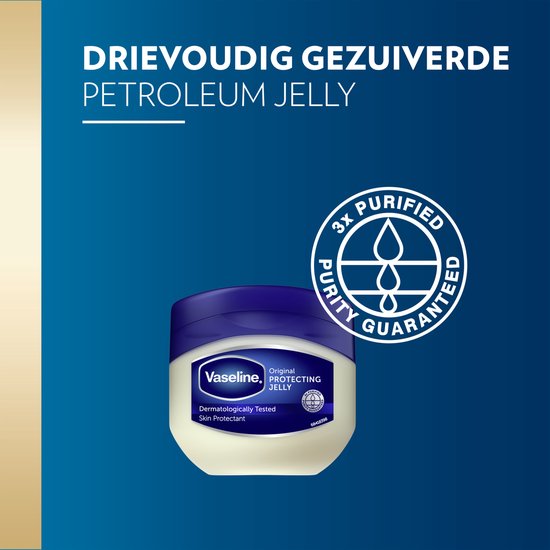 Vaseline Petroleum Jelly - Original - dermatologisch getest - 100 ml