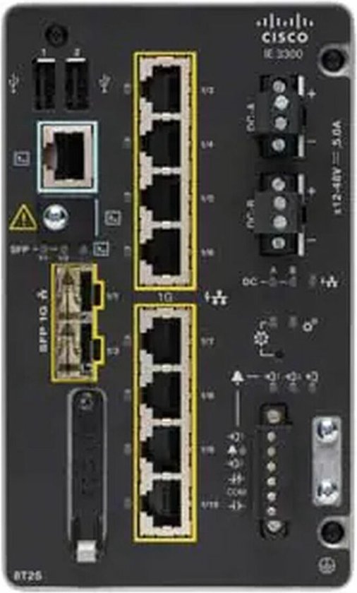 Switch CISCO IE-3300-8T2S-E