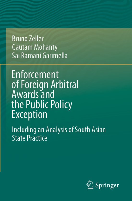 Enforcement of Foreign Arbitral Awards and the Public Policy ... - cover