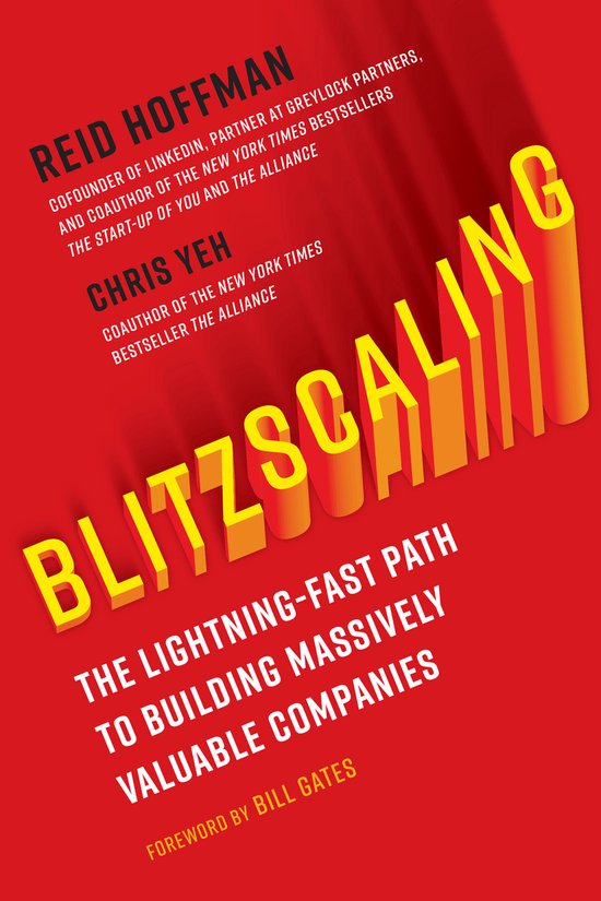 Blitzscaling The LightningFast Path to Building Massively Va ... - cover