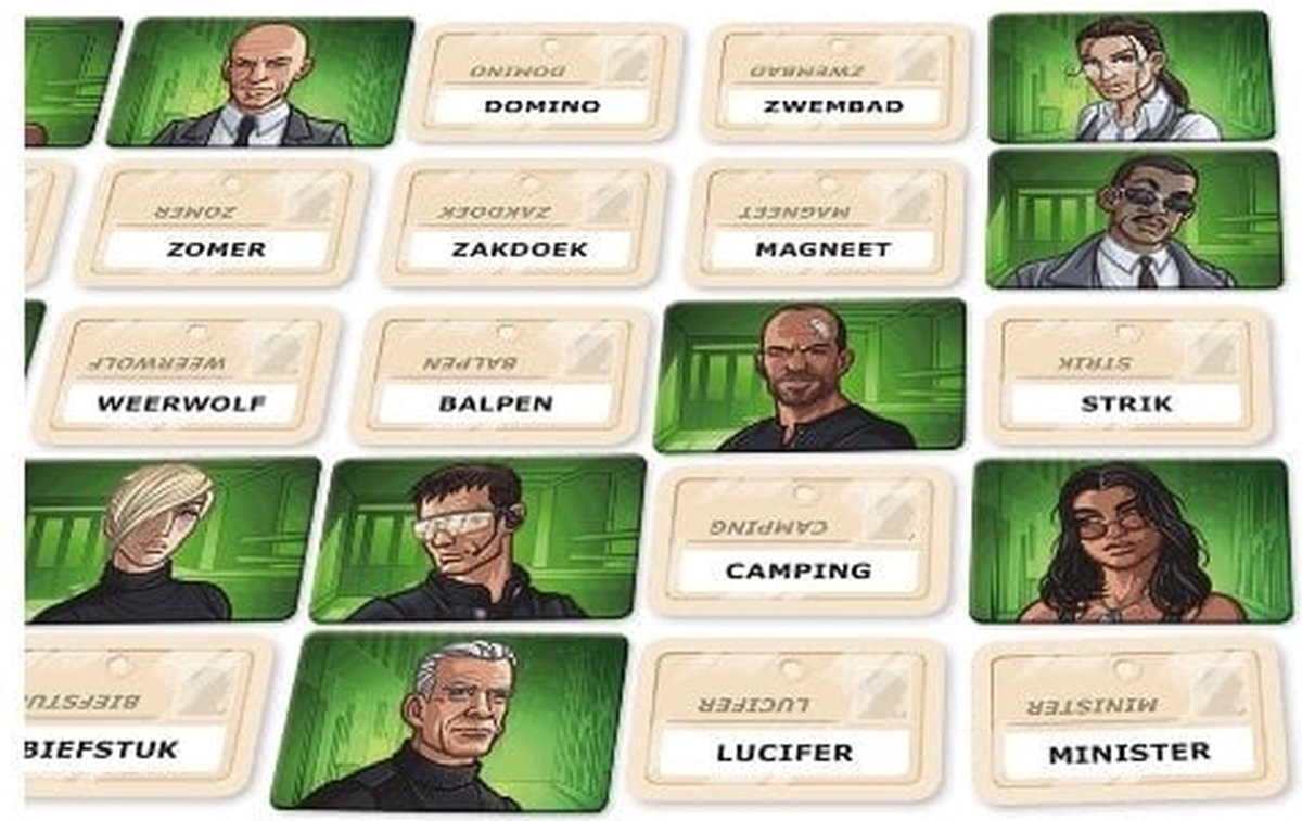 White Goblin Games - Codenames Duet - Gezelschapsspel — afbeelding 3