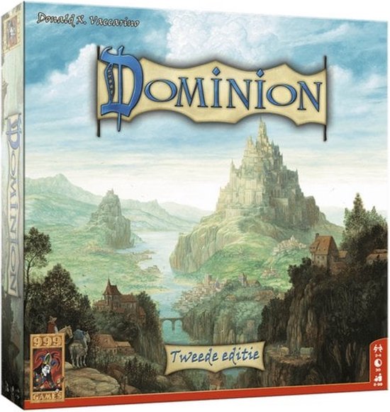 999 Games - Dominion - Basisspel - Kaartspel - Een echte klassieker - Met vele uitbreidingen - Gezelschapsspel - Deckbuilder