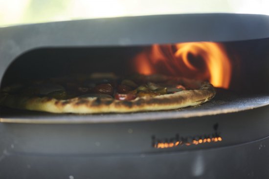 Barbecook Pizza-Oven voor Jules en Nestor - L 52 x B 46 x H 28 cm - Staal - Zwart — afbeelding 5