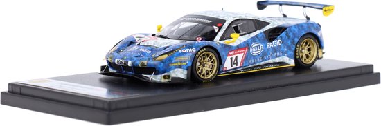 Ferrari 488 GT3 EVO Looksmart Modèle de voiture 1:43 2022 Jeroen Bleekemolen / Nicholas Foster / Christian