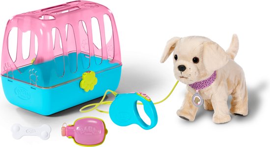 BABY born Puppy Lucky – Hondje met bench
