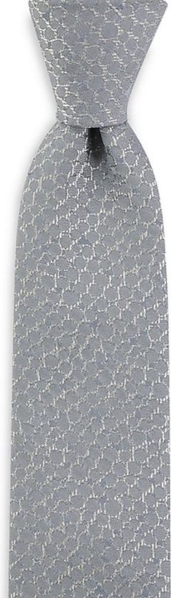 We Love Ties Tie La Rochelle, microfill polyester tissé, gris