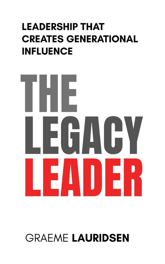 The Legacy Leader - cover