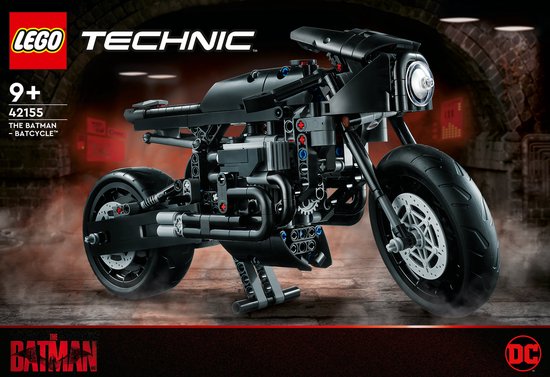 LEGO Technic Batman Batcycle - Schaalmodel Motor Bouwkit - 42155 | bol