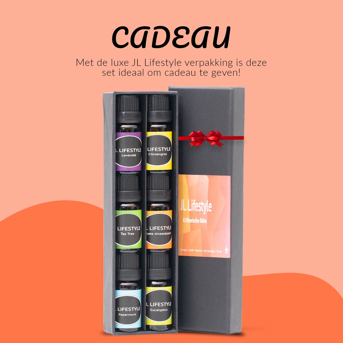 Goedkoopste JL Lifestyle® Etherische Oliën set 6 stuks – 100 puur en natuurlijk - Essentiële olie set - Geschikt voor Aroma Diffuser