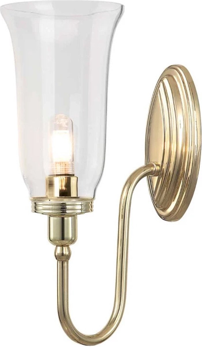 Bohemian Wandlamp - Steady Lighting - Metaal - Bohemian - G9 - L: 21.5cm - Voor Binnen / Binnen - Woonkamer - Eetkamer - Brons