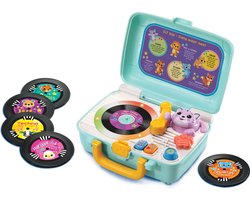 VTech Mijn Eerste Platenspeler - Interactief Speelgoed - Inclusief 5 dubbelzijdige platen - Speelgoed 1 tot 5 jaar VTech Mijn Eerste Platenspeler - Interactief Speelgoed - Inclusief 5 dubbelzijdige platen - Speelgoed 1 tot 5 jaar