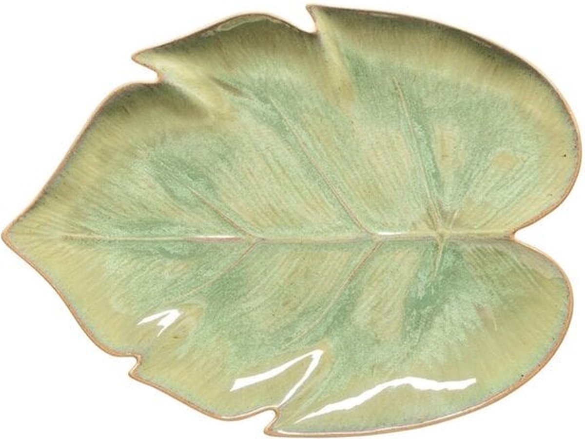 Costa Nova ecogress - Marrakesh - palmblad eucalyptus groen - 27 cm breed