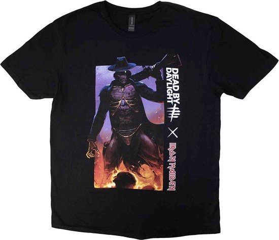 Iron Maiden - Dead By Daylight Gunslinger Heren T-shirt - L - Zwart