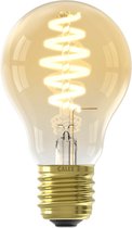Bol.com Calex Smart Outdoor Smart LED Lamp - E27 - Slimme Bluetooth Mesh Bulb - RGB en Warm Wit Licht - Goud - 7W aanbieding