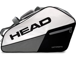 Head Core Ultimate Padel tas racketbag grijs-wit