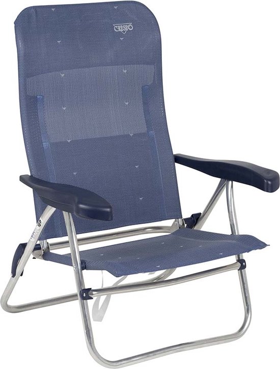 Crespo strandstoel AL-205 – donkerblauw