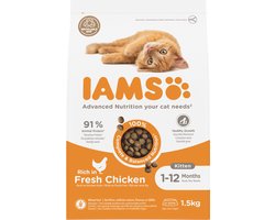 Iams Kat Kitten/Junior Kip 1,5 kg