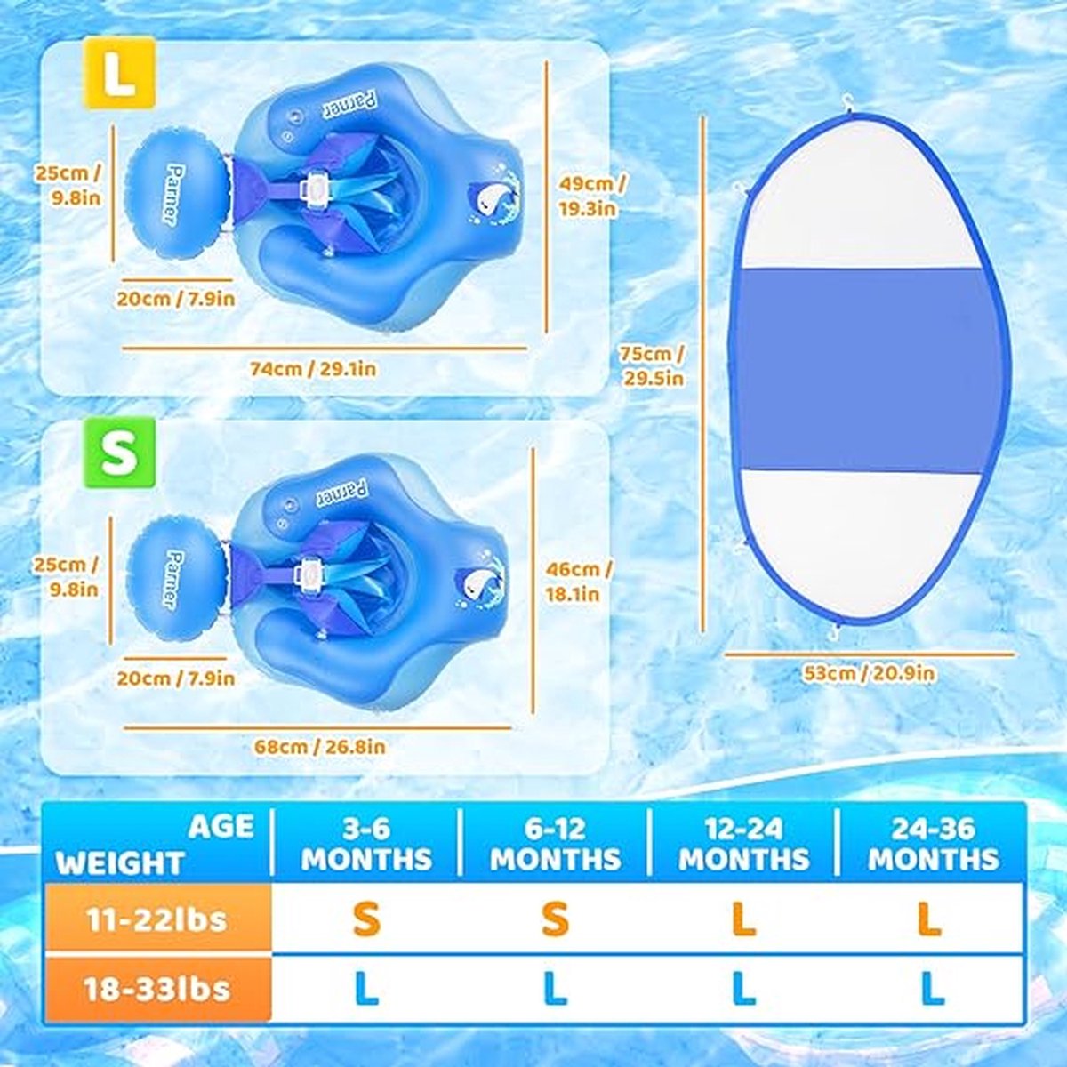 Niedlicher Aufblasbarer Schwimmring für Kinder Baby-Schwimmsitz Schwimmender Stu